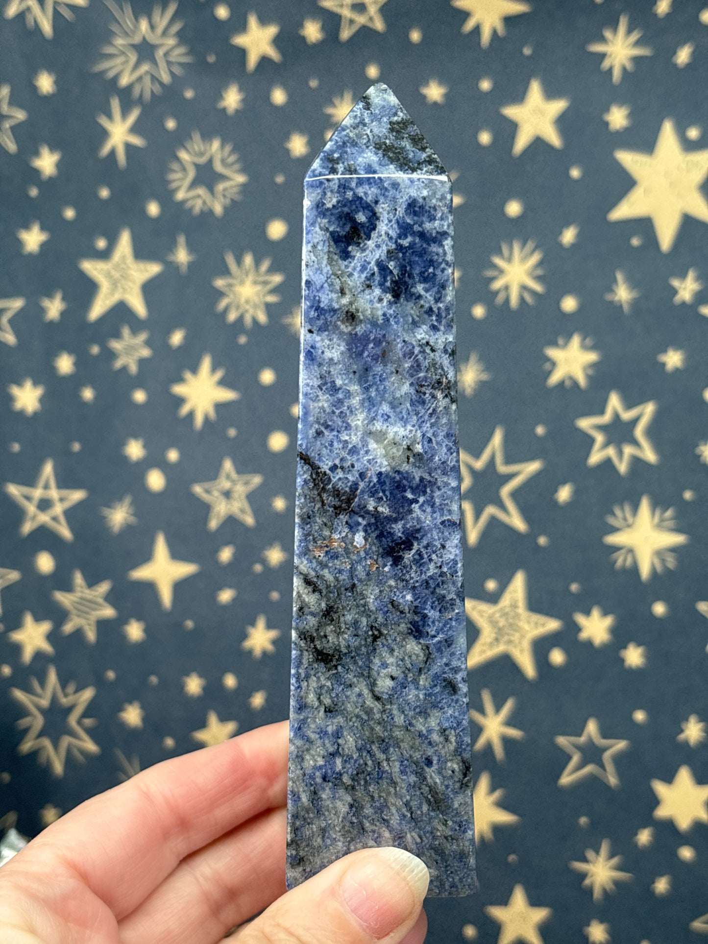 Sodalite Tower b 14cm