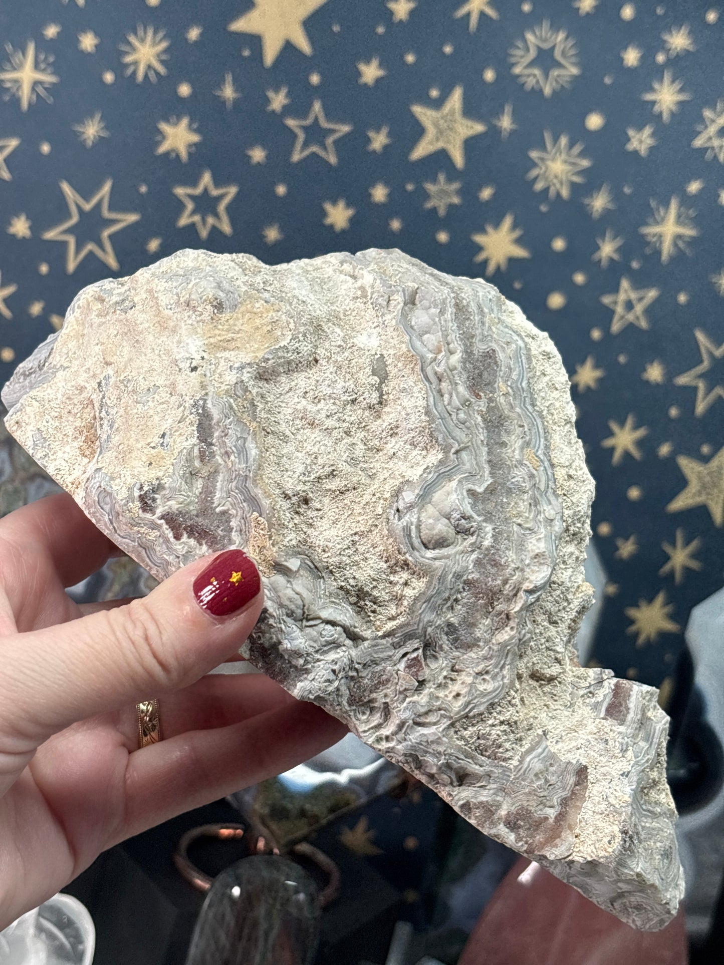 Mexican Lace Agate (Polished/Raw) Freeform