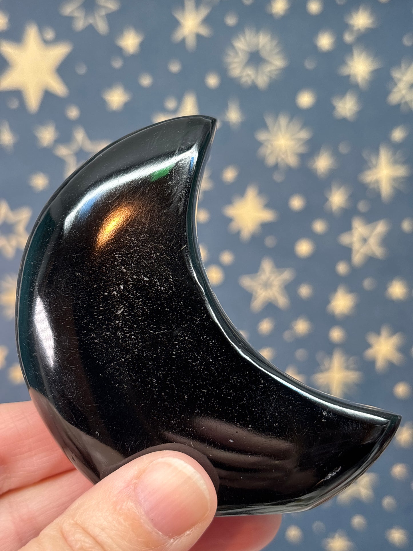 Obsidian Standing Moons - Please read description (Pick your own)