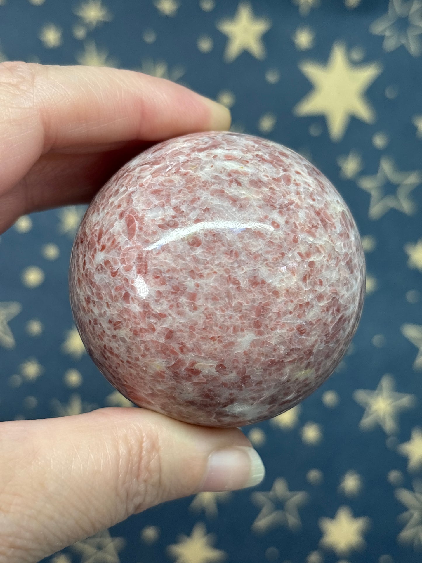 Strawberry Jasper Sphere 5.8cm