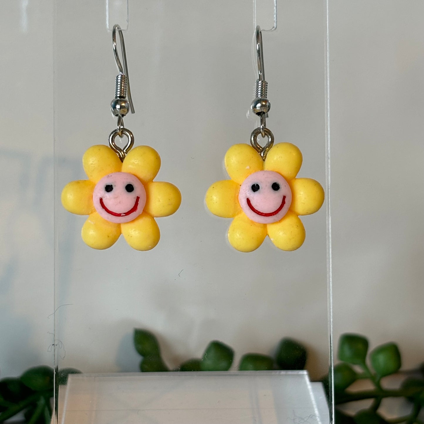 Flower Dangle Earrings