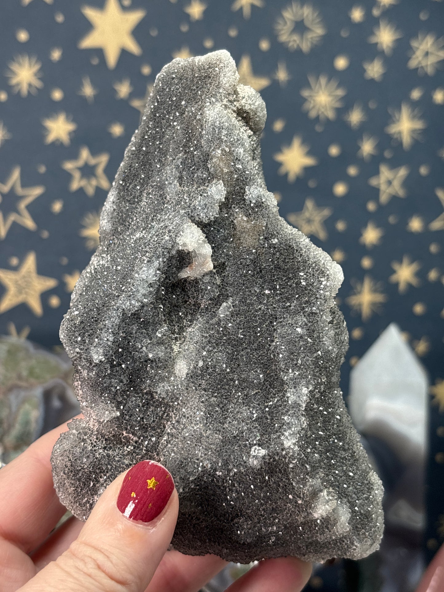 Druzy Calcite Freeform (Sphalerite)