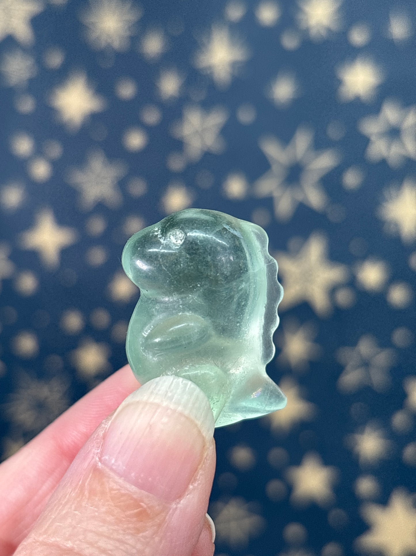 Green Fluorite Dinosaur