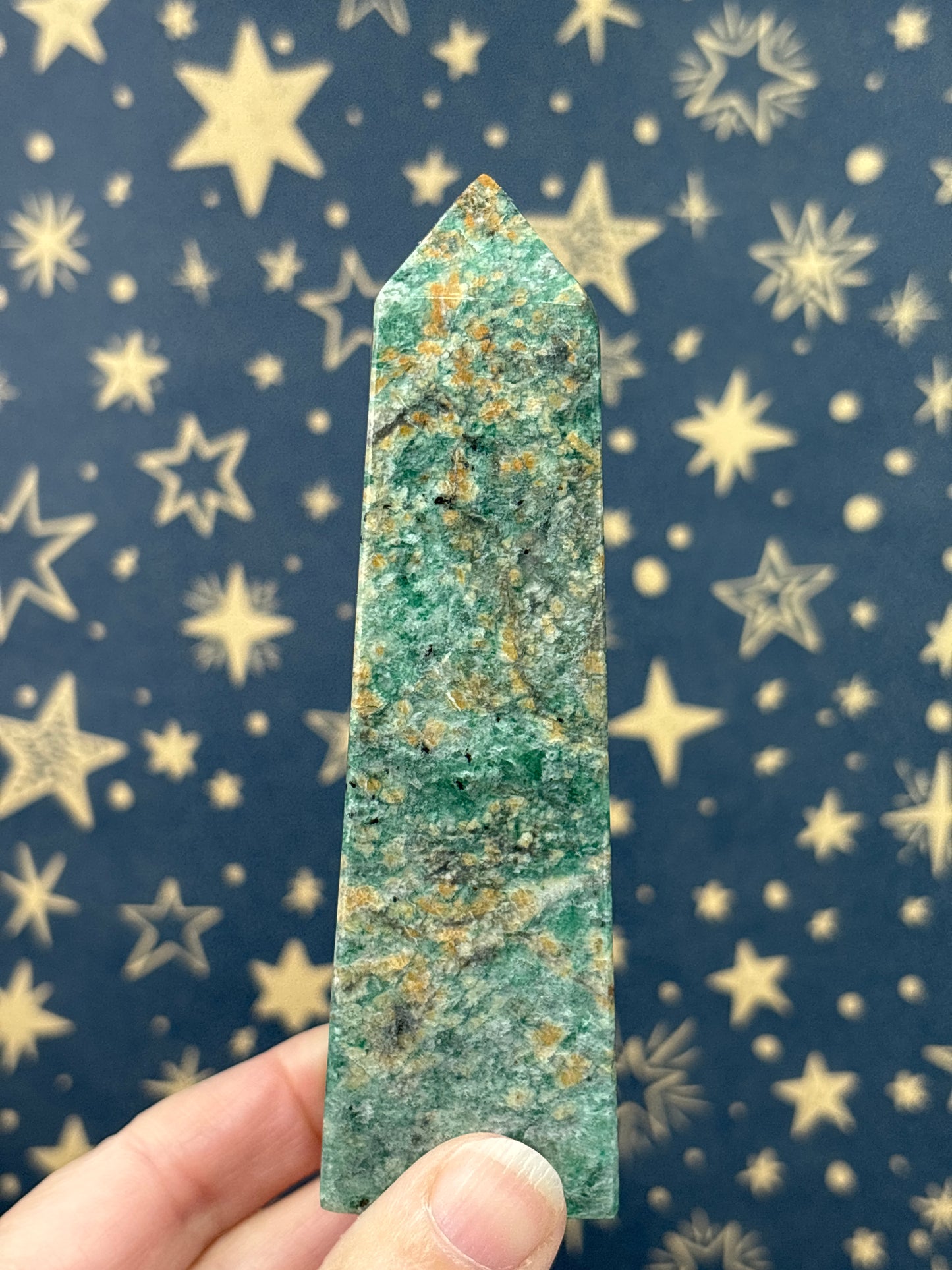 Green Aventurine (Pakistan) Tower 11.4cm
