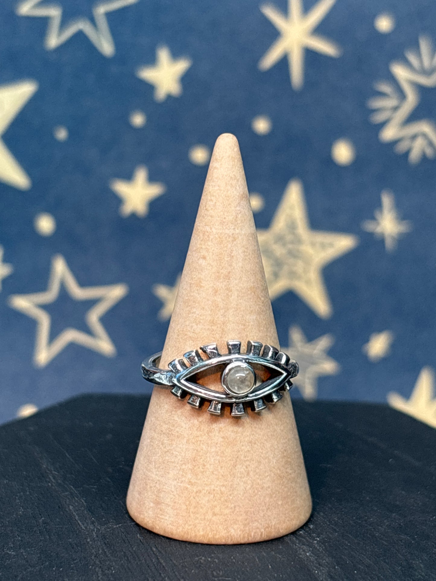 Rose Quartz Adjustable Ring
