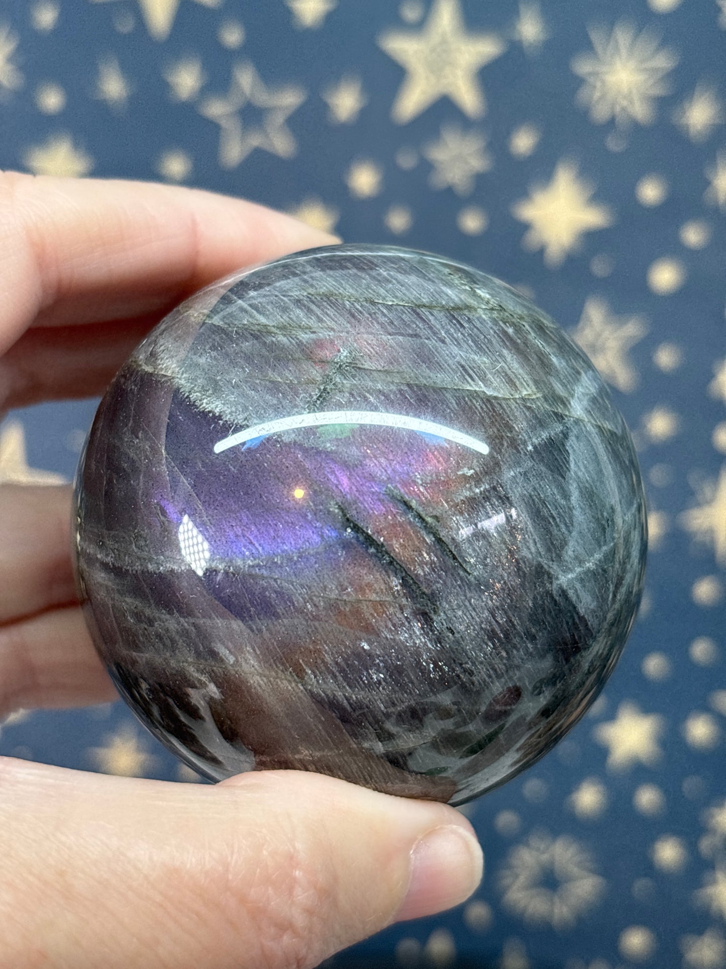 Labradorite Sphere c 6.7cm
