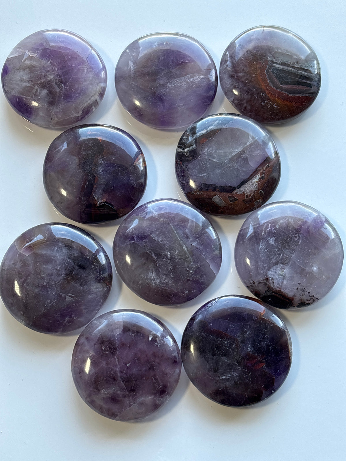 Dream Amethyst Flat Stone (Picked at random)