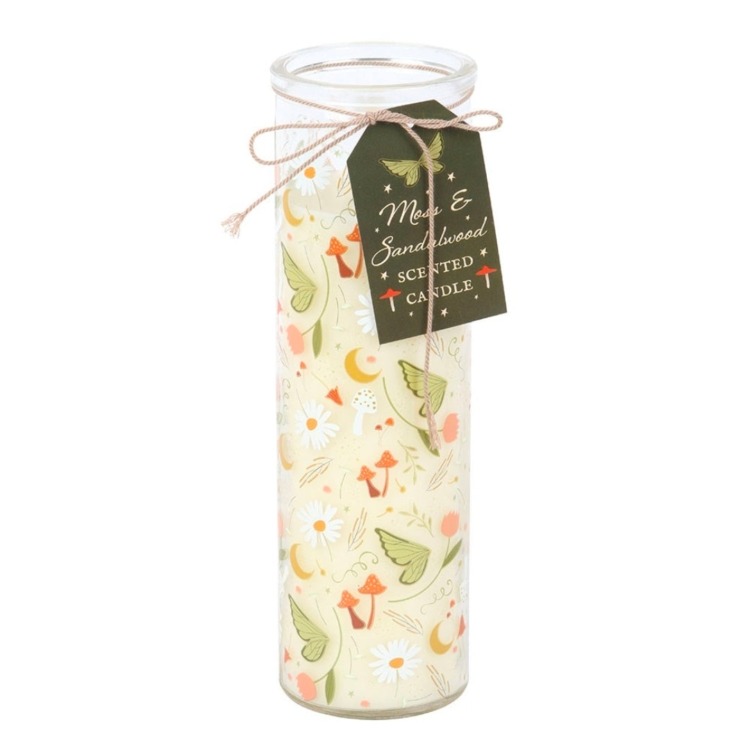 Fairly Folklore Moss and Sandalwood Scented Tube Candle
