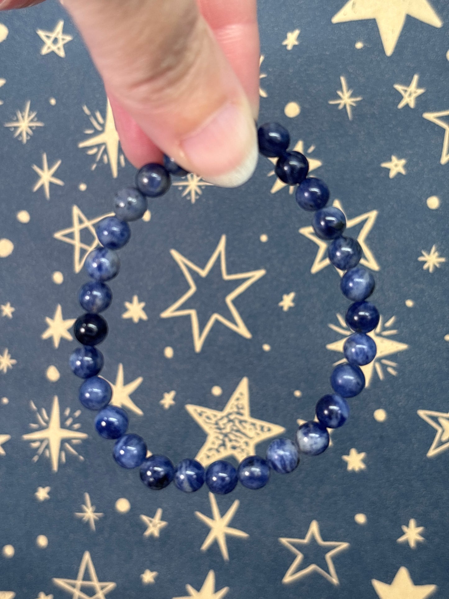 6mm Crystal Beaded Bracelets