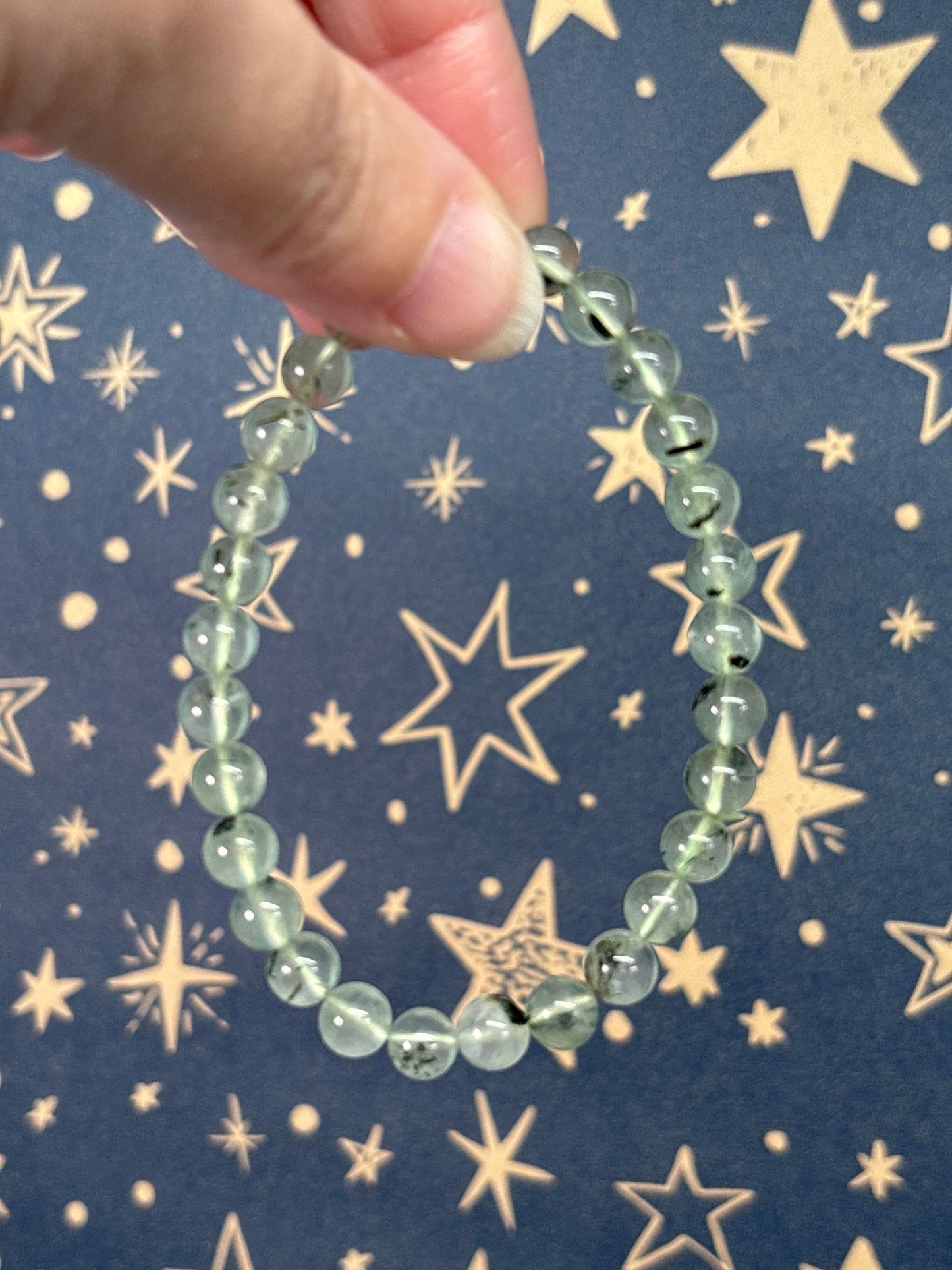 6mm Crystal Beaded Bracelets