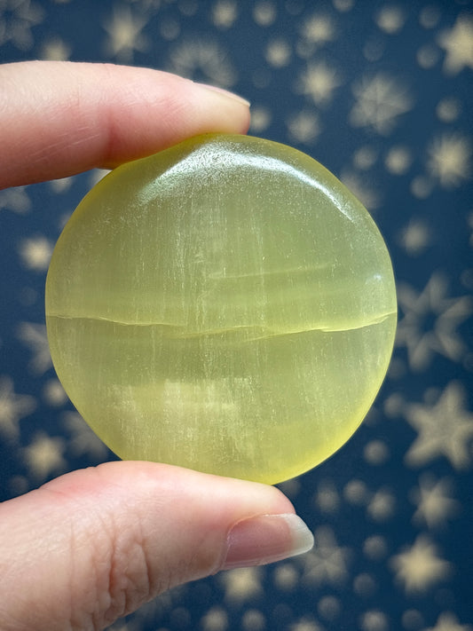 Lemon Calcite Flatstone (Pick your own)