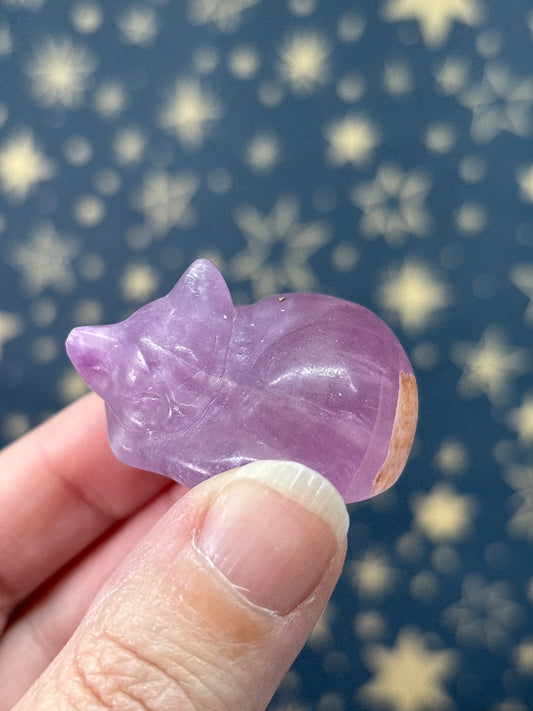 Fluorite Sleeping Cats