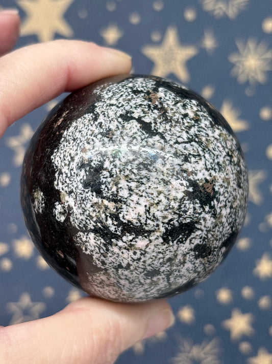 Snowflake Jasper Sphere