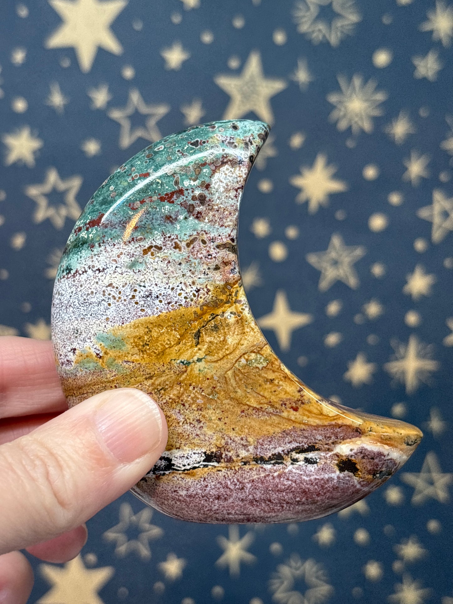 Unicorn Jasper Standing Moons (Pick your own)