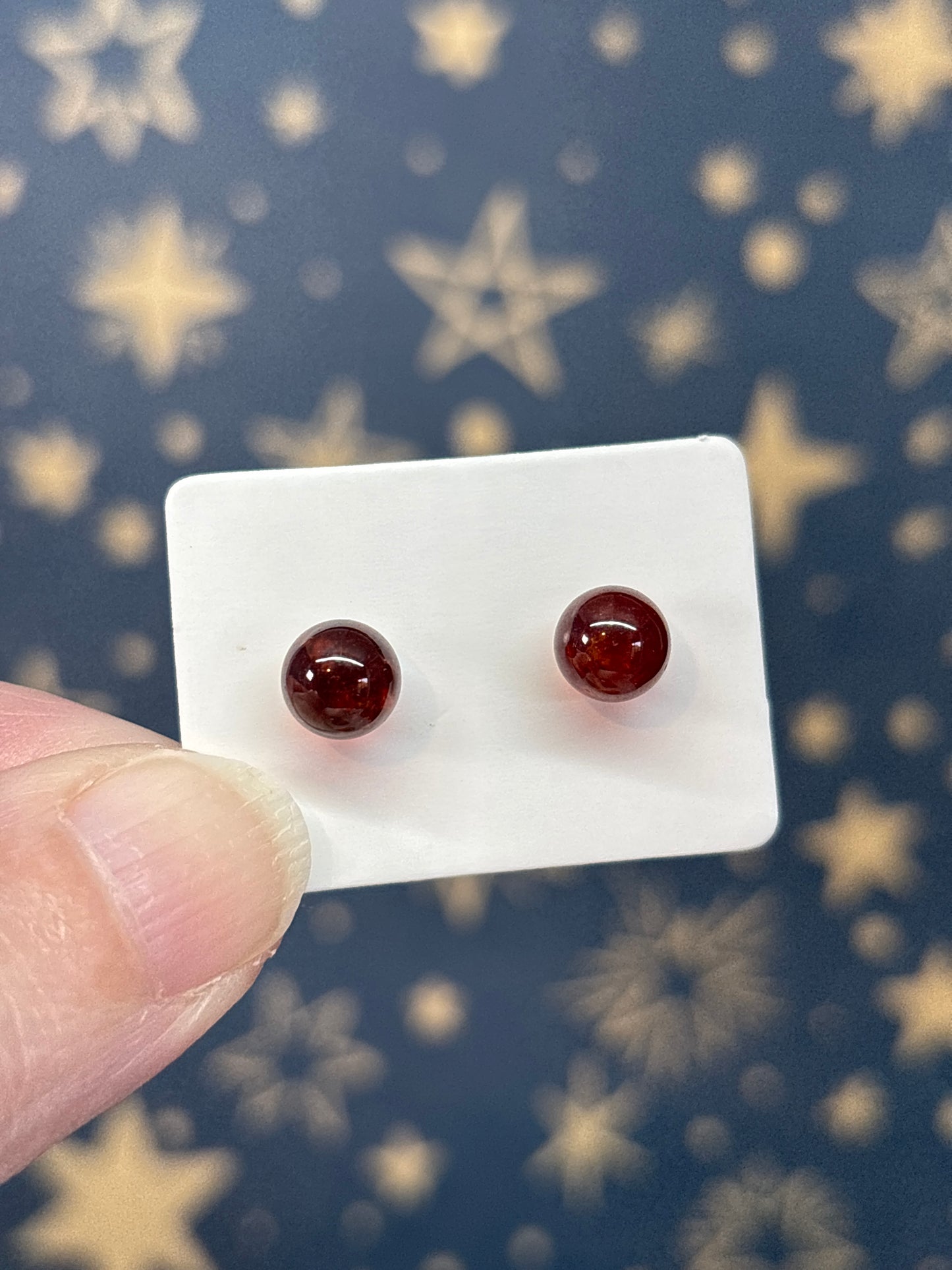 (Various) Crystal Stud Earrings 925 Silver