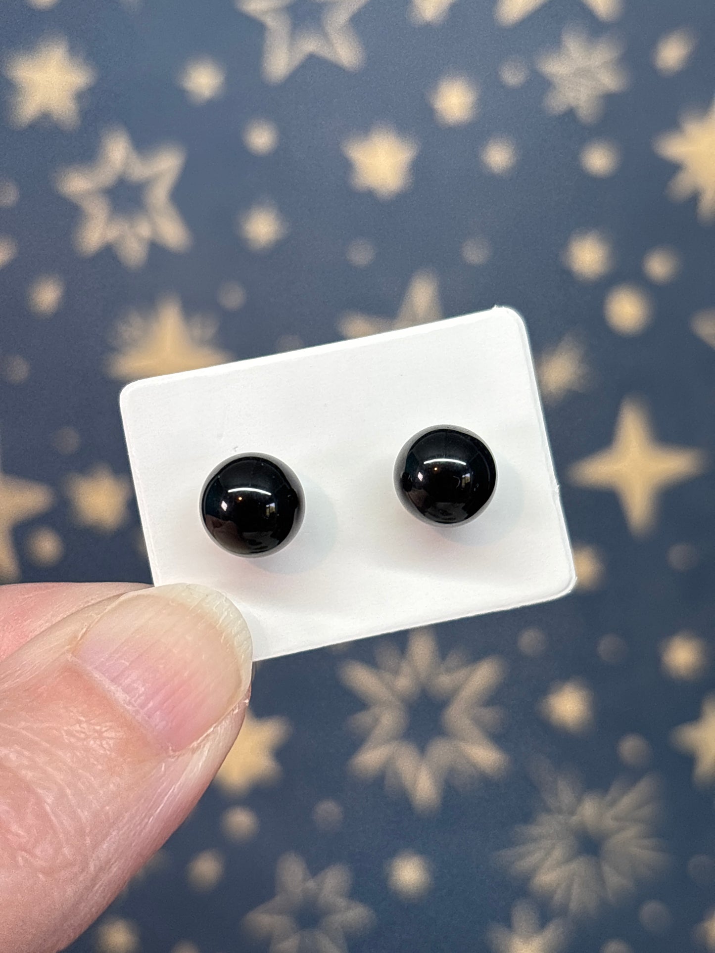 (Various) Crystal Stud Earrings 925 Silver