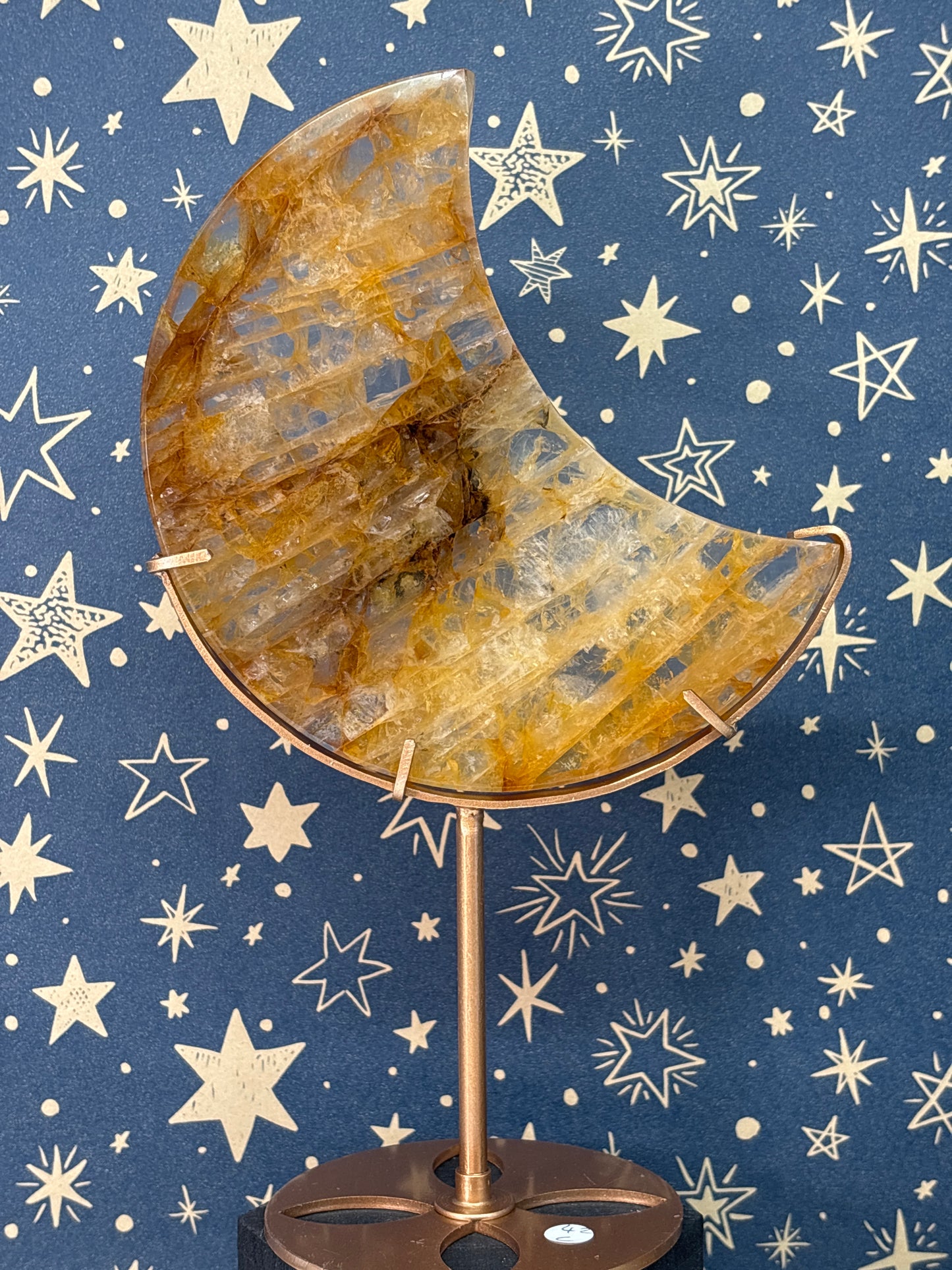Golden Healer Moon on stand c