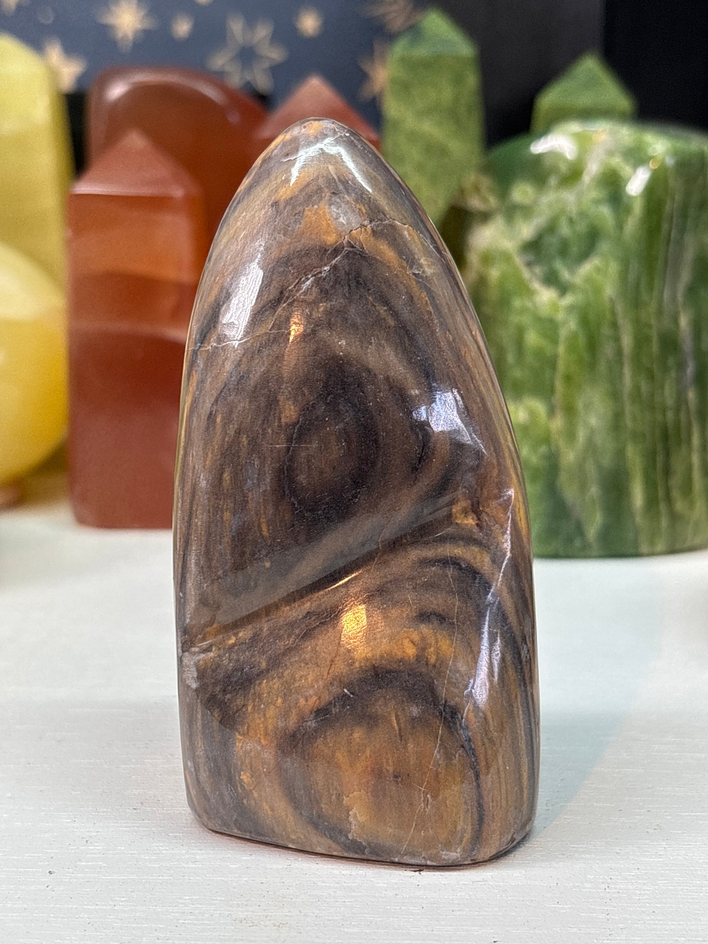 Grey Calcite Freeform