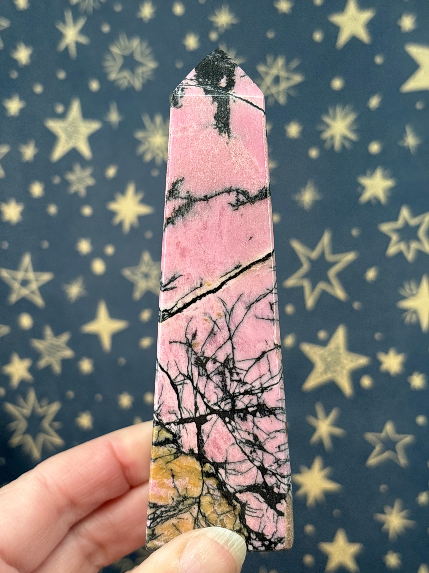 Rhodonite Tower a 12cm