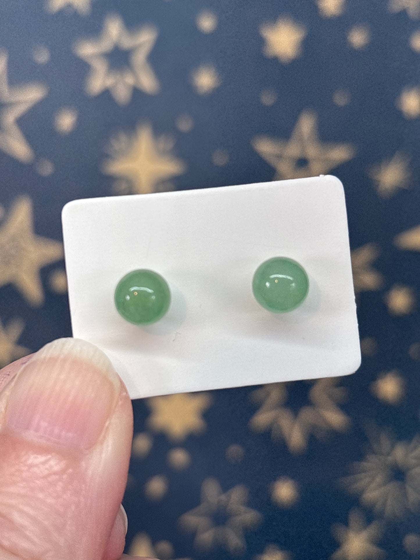 (Various) Crystal Stud Earrings 925 Silver