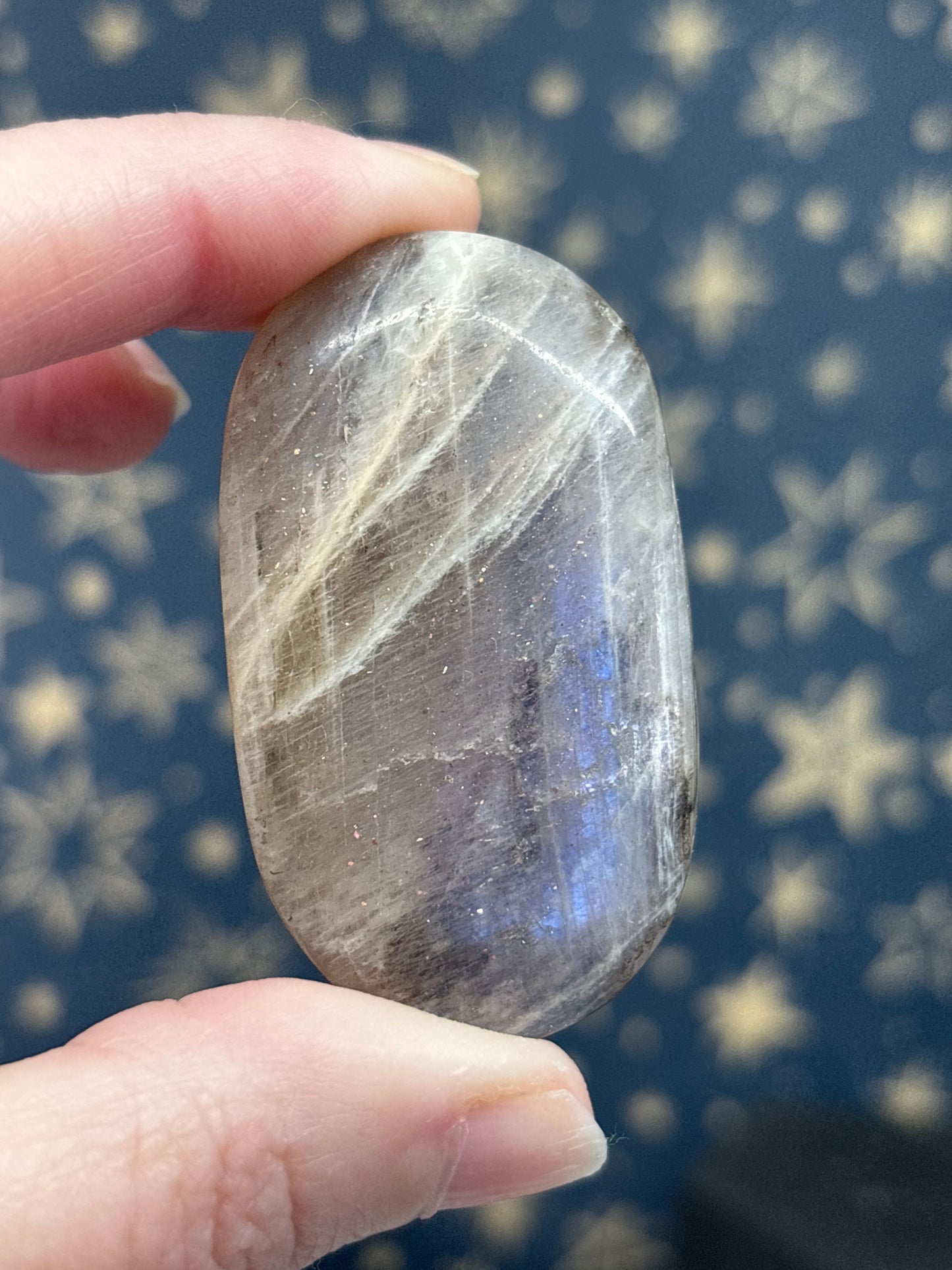 Moonstone Palmstones with Sunstone (Various)