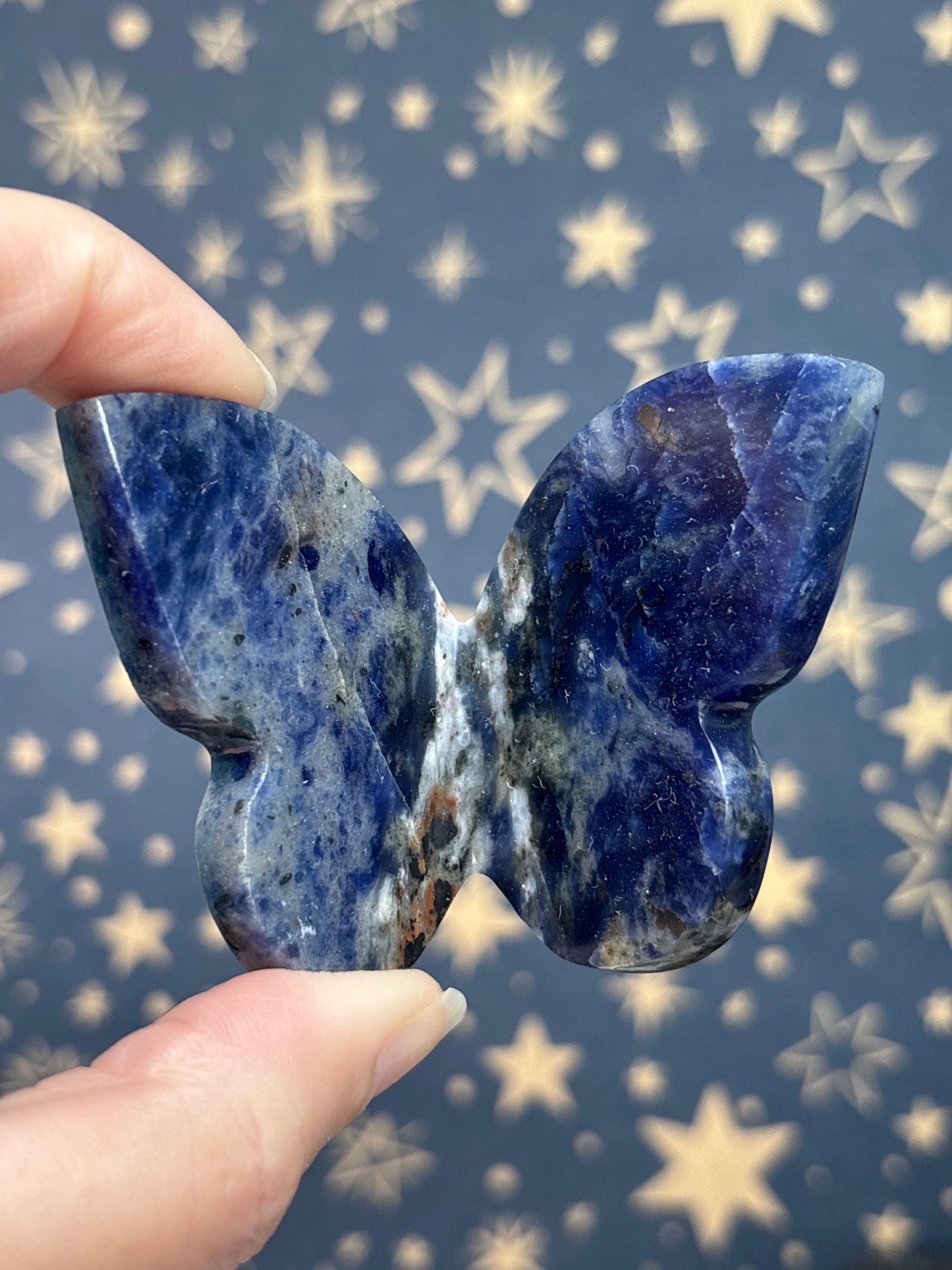 Sodalite 3d Butterflies (pick your own)