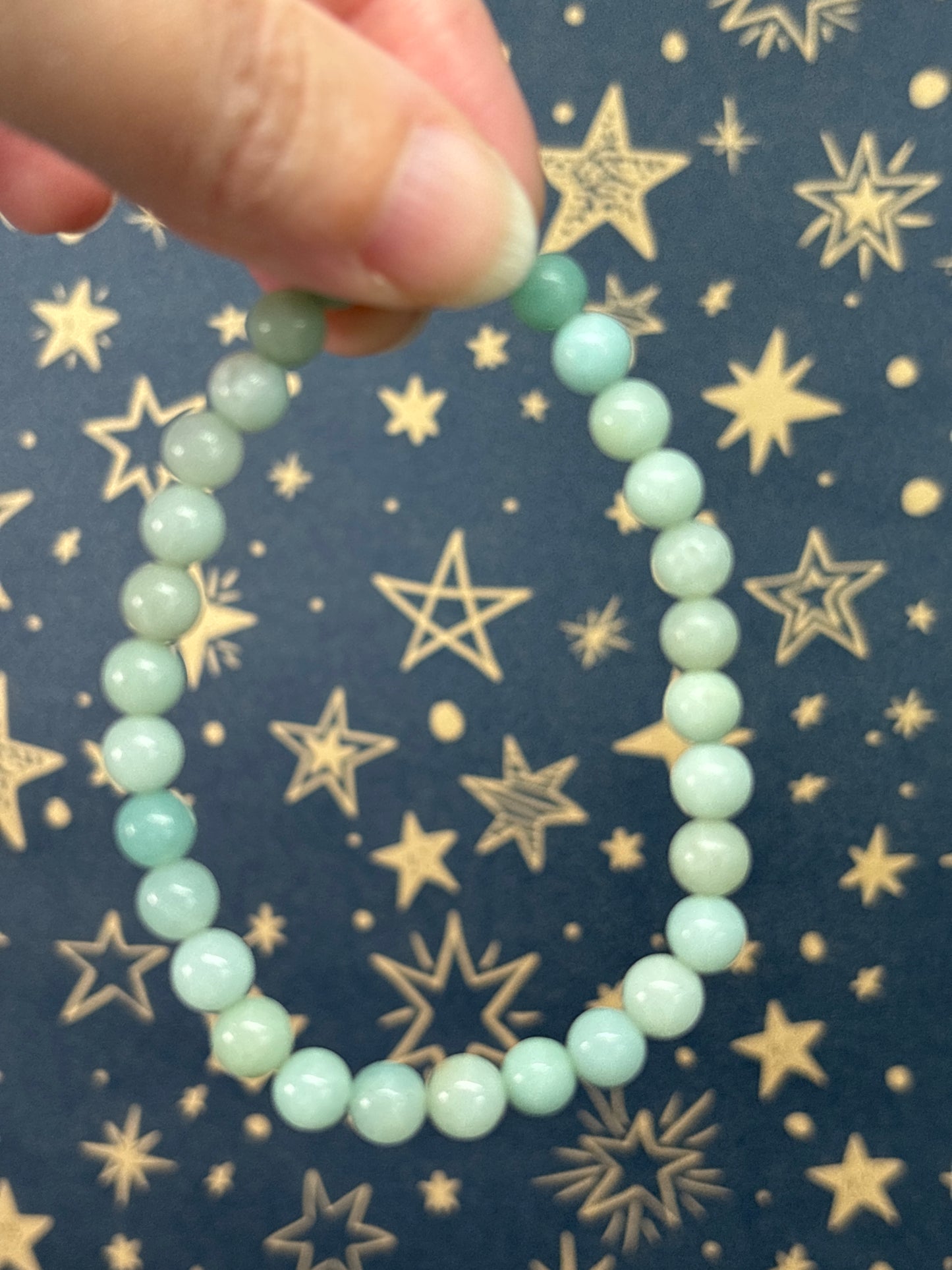 6mm Crystal Beaded Bracelets