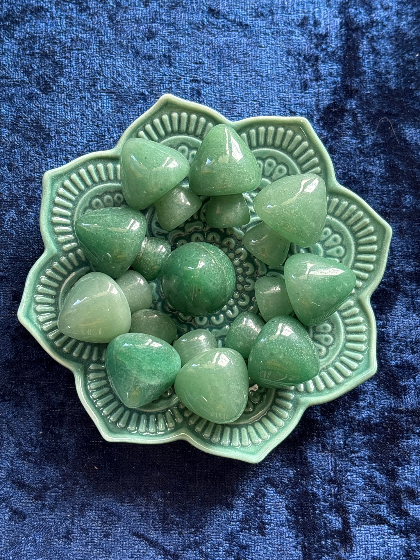 Green Aventurine Mushroom