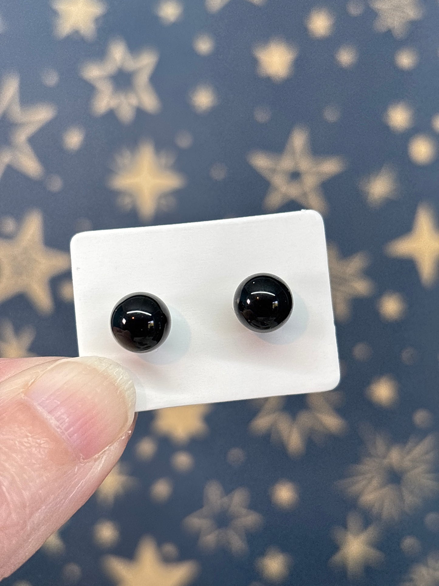 (Various) Crystal Stud Earrings 925 Silver