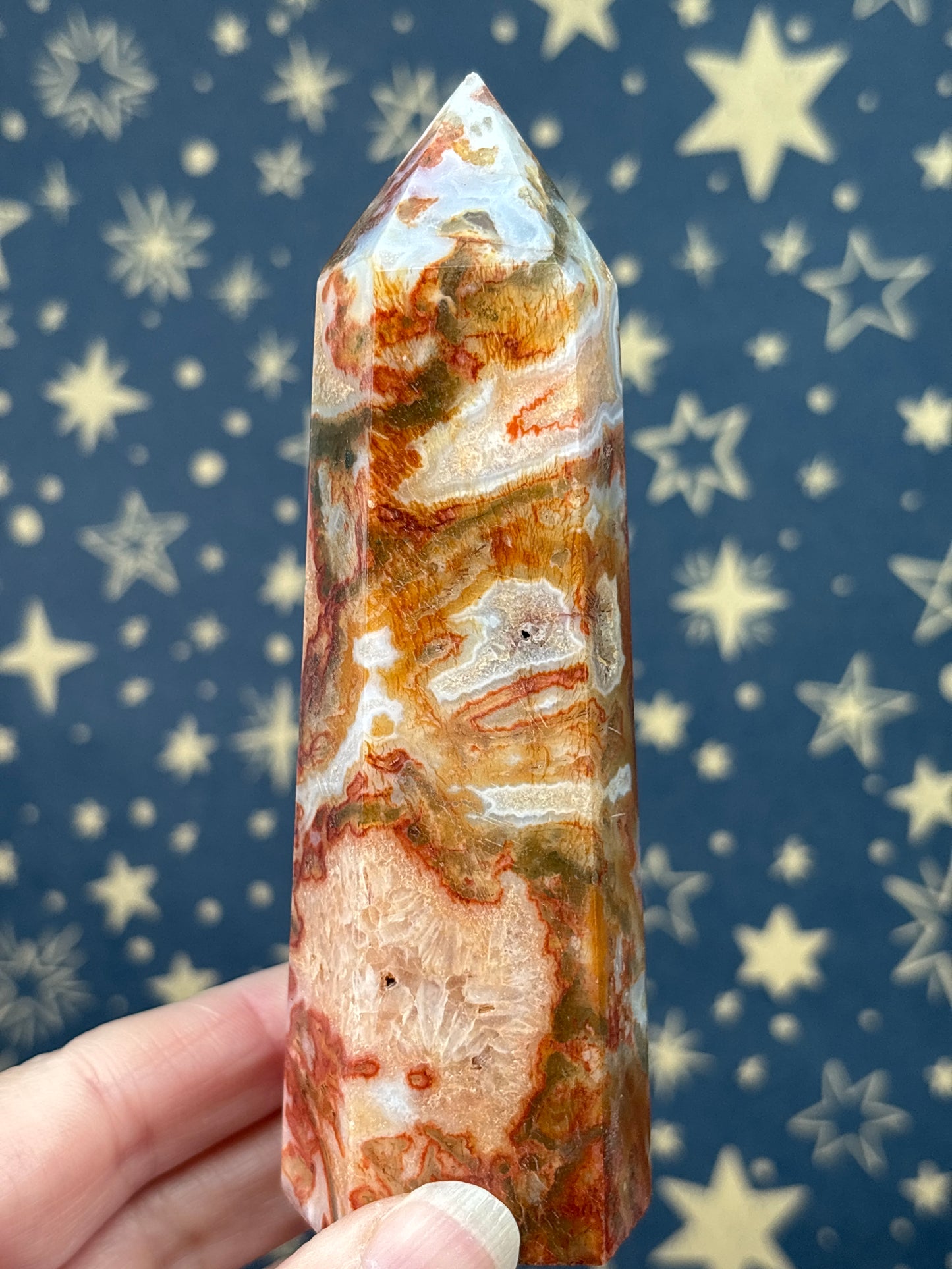 Red Moss Agate Towers (Pick your own)