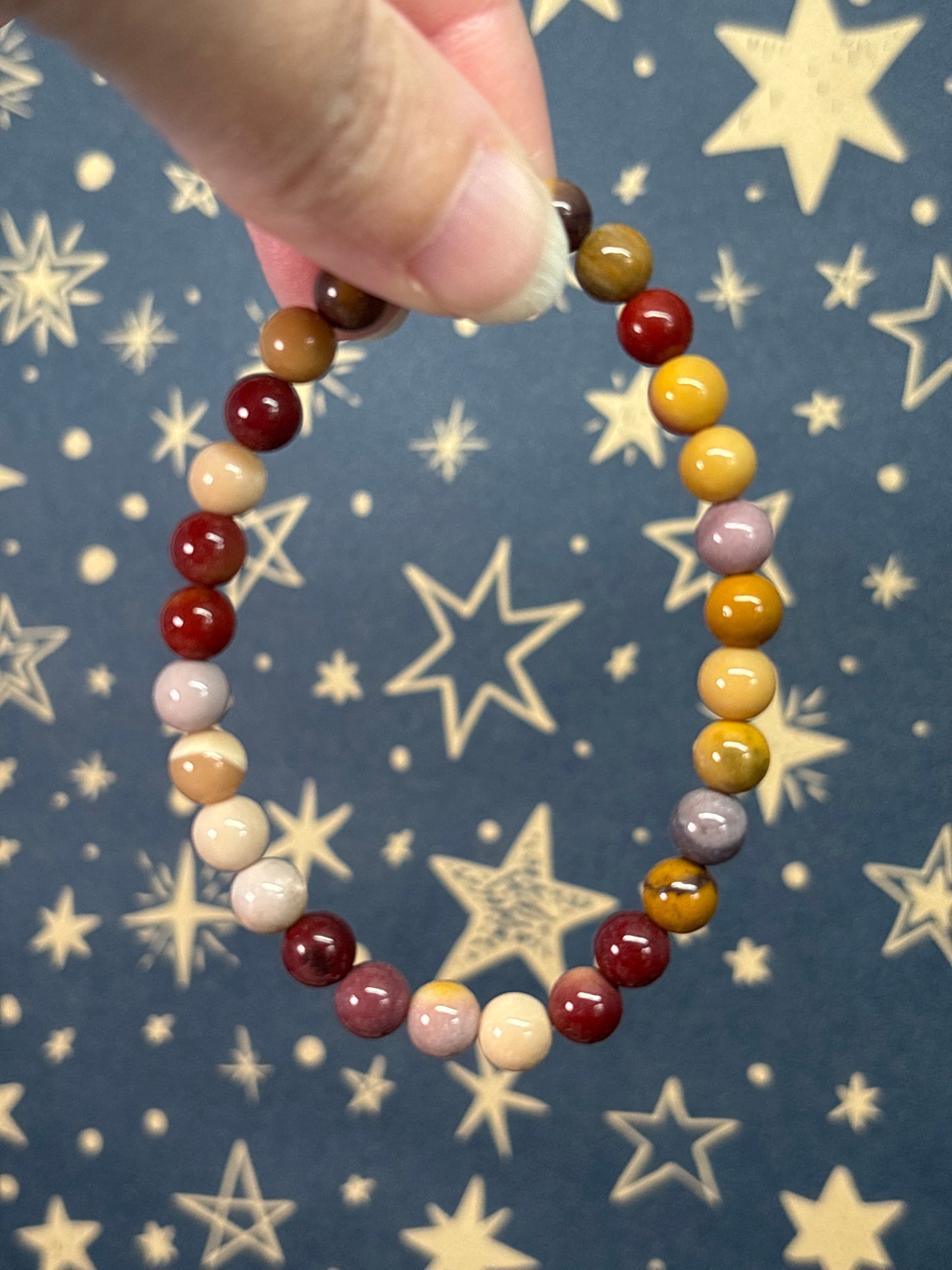 6mm Crystal Beaded Bracelets