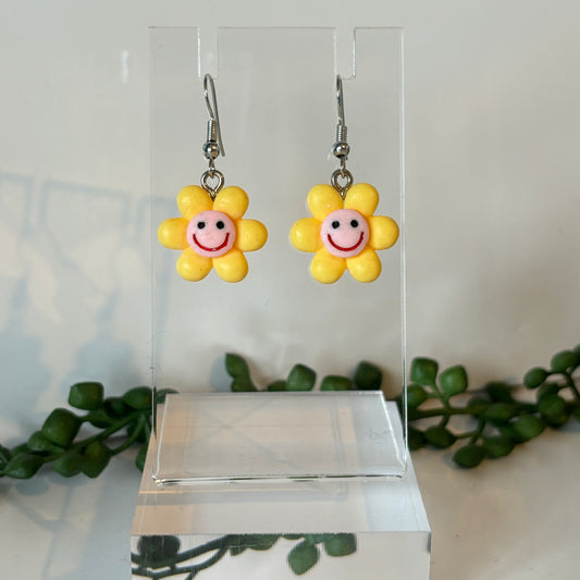 Flower Dangle Earrings