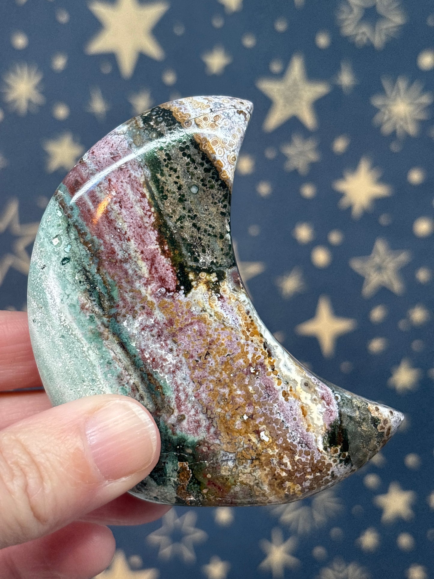 Unicorn Jasper Standing Moons (Pick your own)
