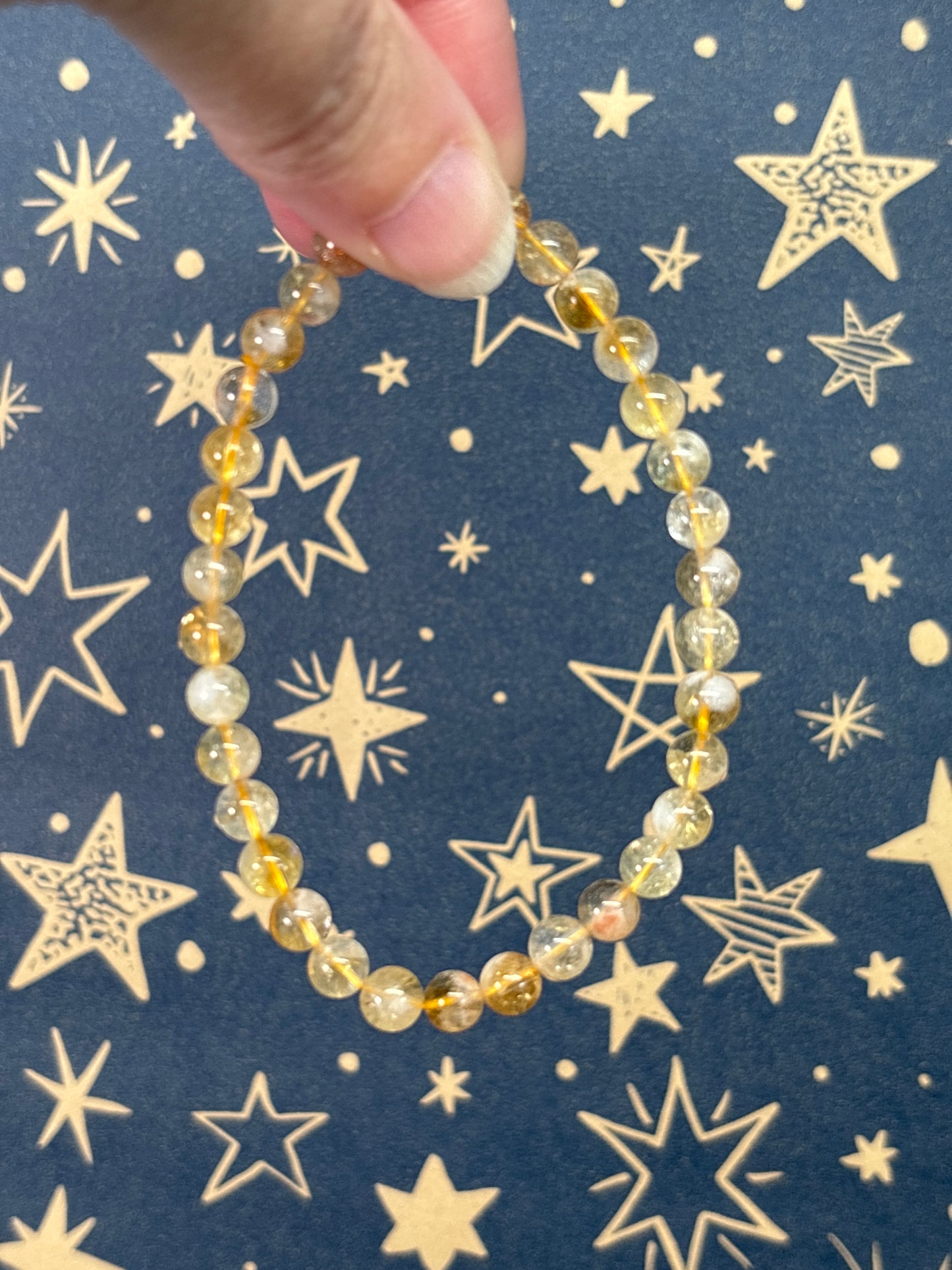 6mm Crystal Beaded Bracelets