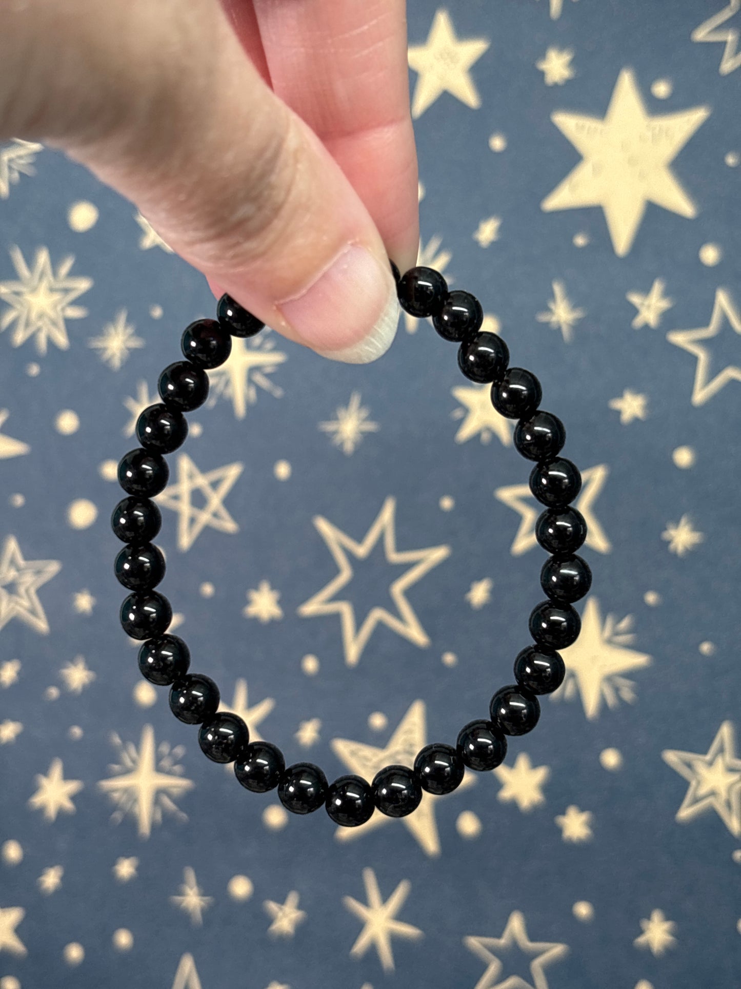 6mm Crystal Beaded Bracelets