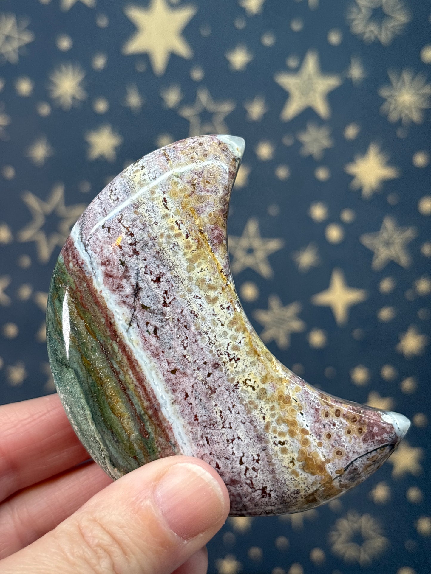 Unicorn Jasper Standing Moons (Pick your own)