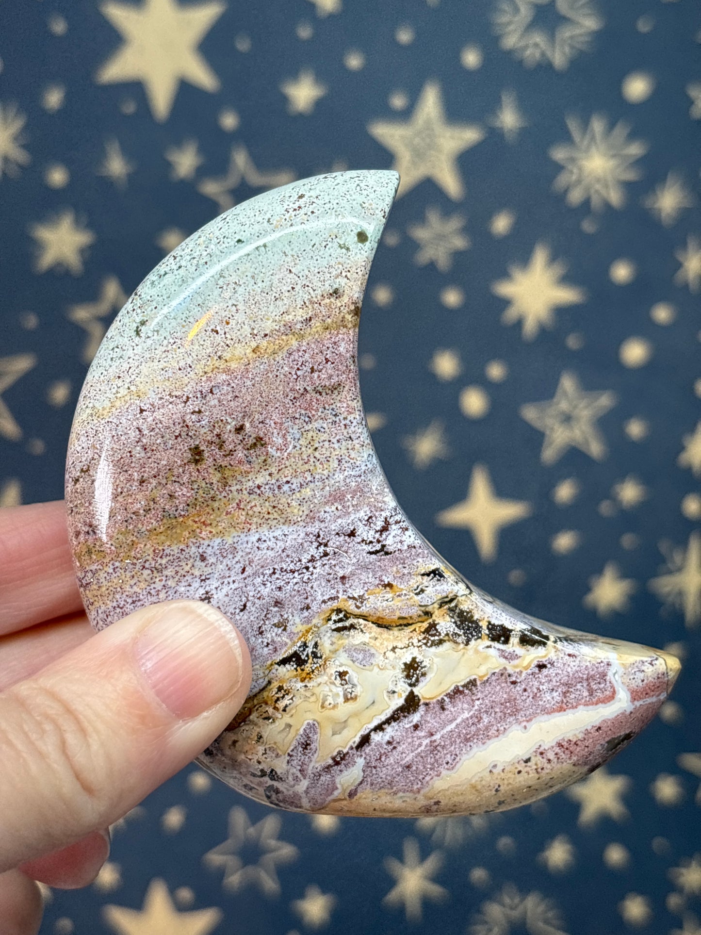 Unicorn Jasper Standing Moons (Pick your own)