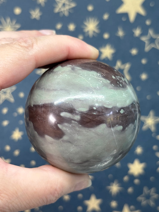 Liver Jasper Sphere 6.5cm