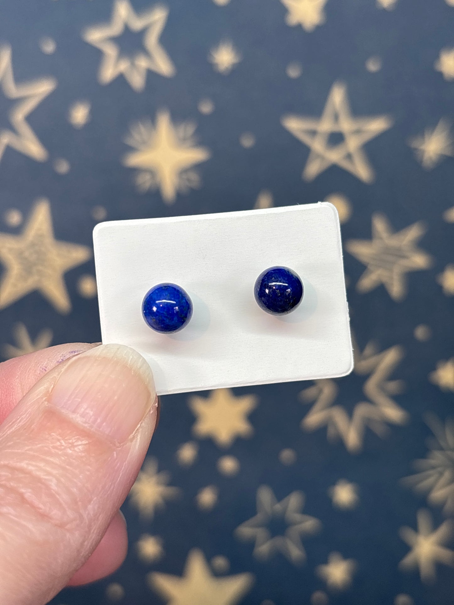 (Various) Crystal Stud Earrings 925 Silver