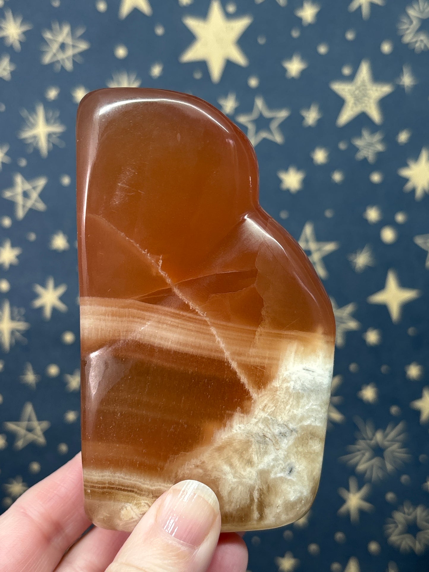 Honey Calcite Freeform