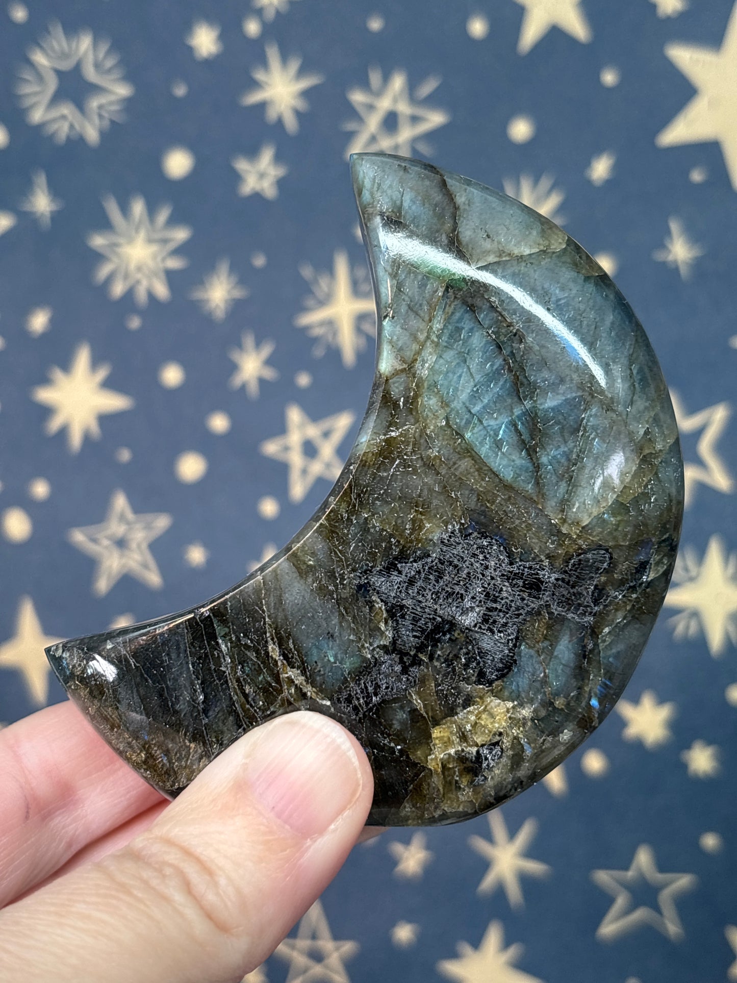 Labradorite Standing Moons (Pick your own)