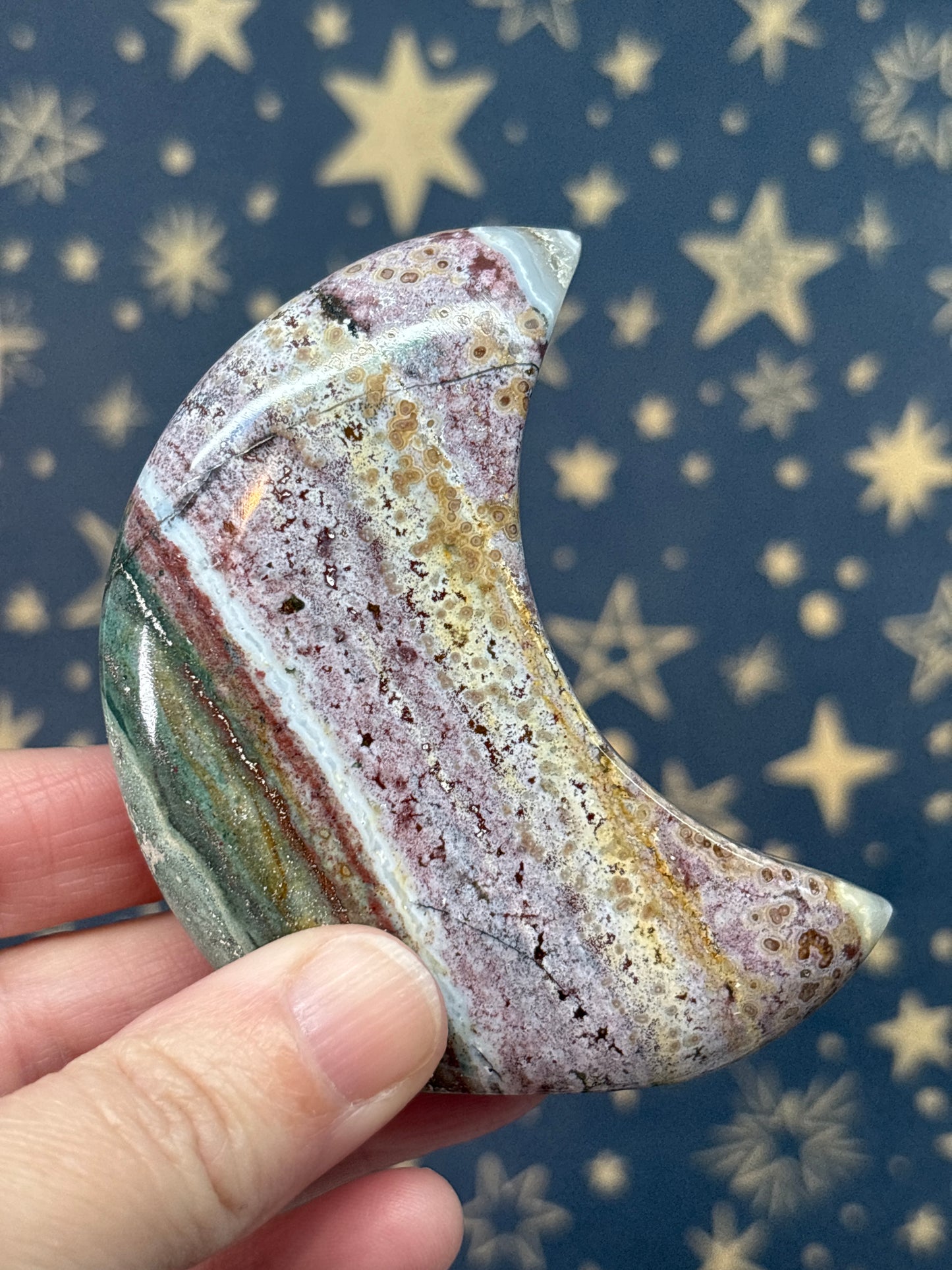 Unicorn Jasper Standing Moons (Pick your own)