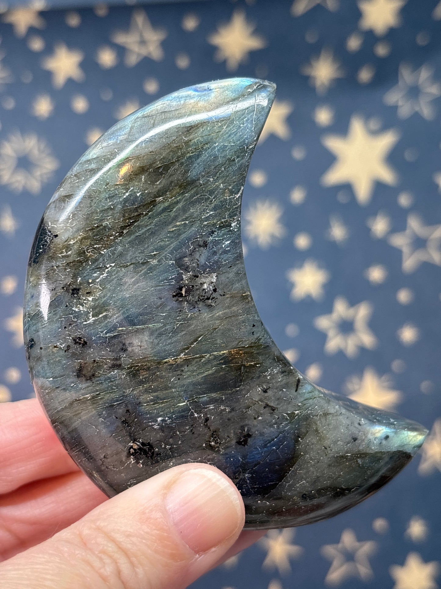 Labradorite Standing Moons (Pick your own)