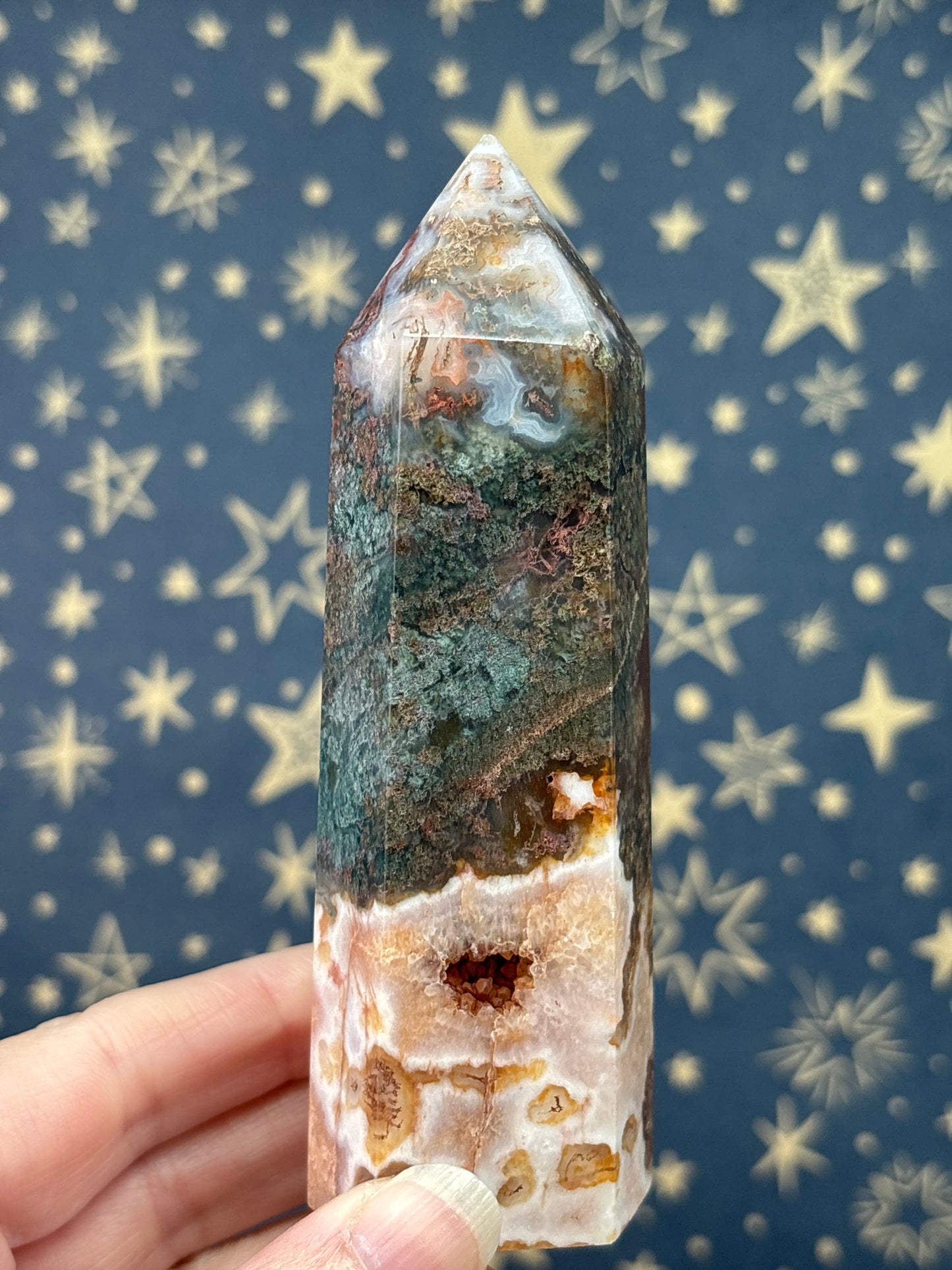 Red Moss Agate Towers (Pick your own)