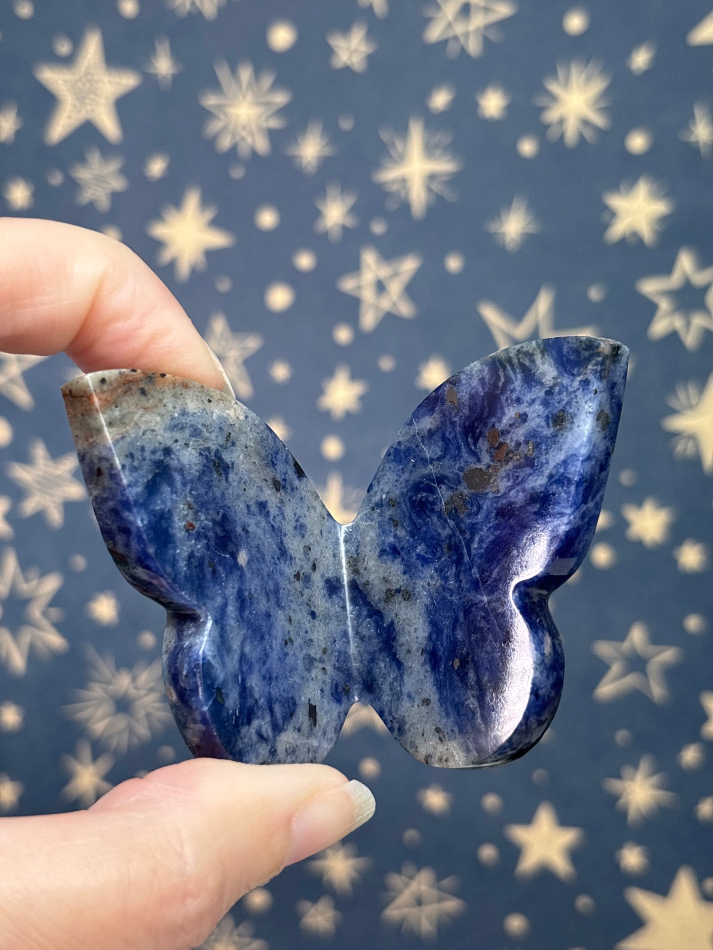 Sodalite 3d Butterflies (pick your own)