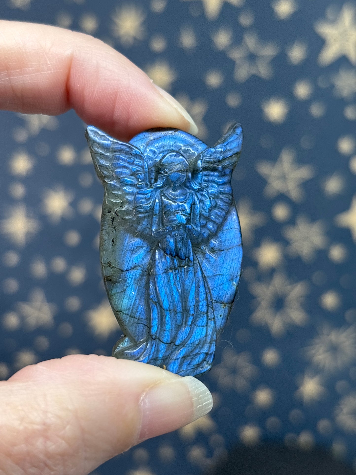 Small Labradorite Angel