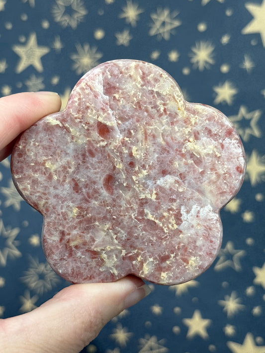 Strawberry Jasper Flower