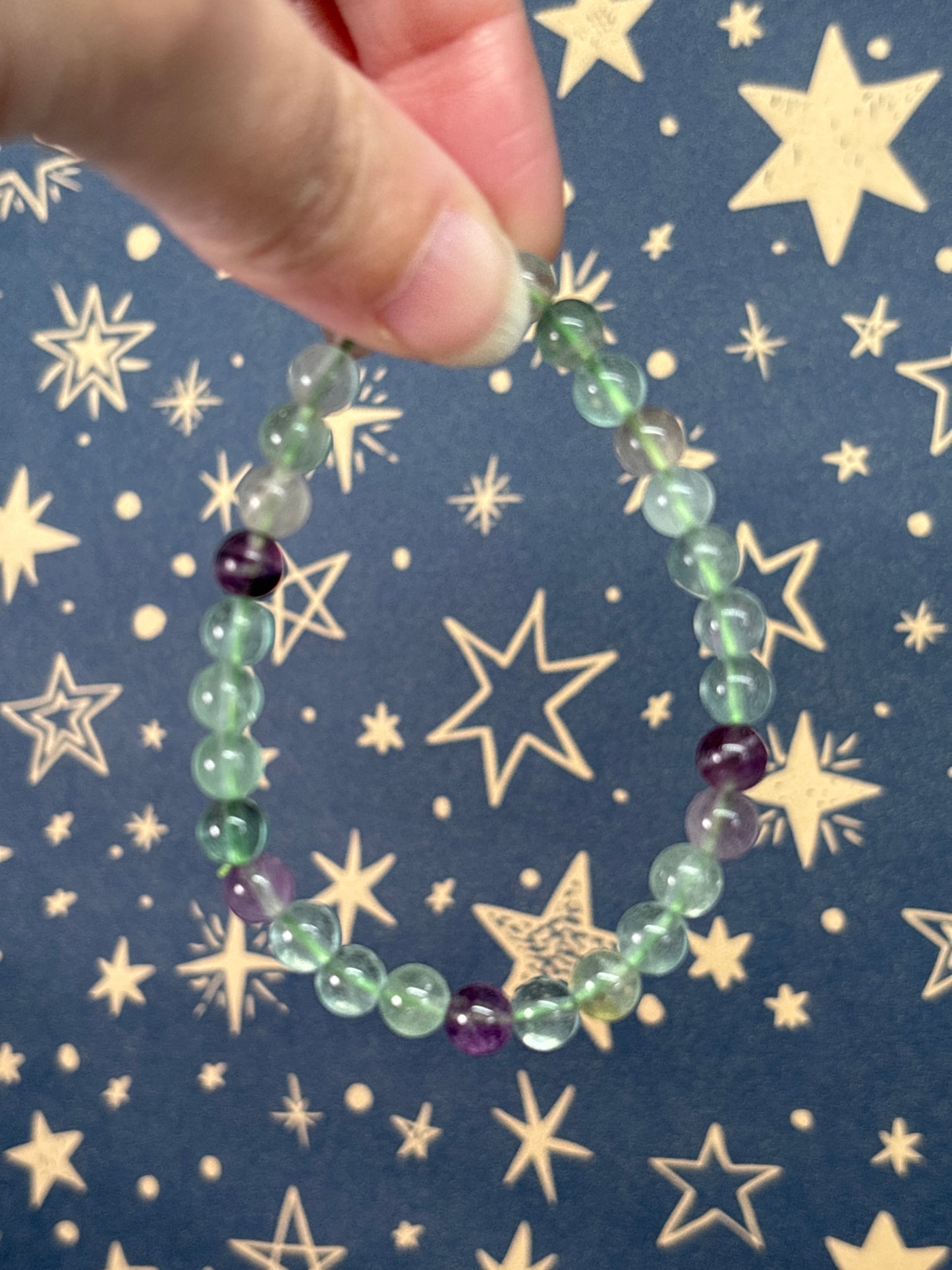 6mm Crystal Beaded Bracelets
