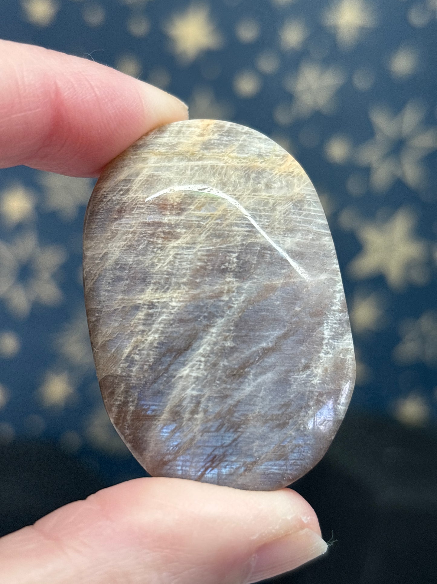 Moonstone Palmstones with Sunstone (Various)