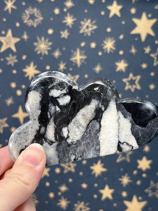 Chunky Shell Jasper Standing Cloud